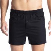 Calida Kalsonger Cotton Code Boxer Shorts With Fly Svart bomull X-Larg...