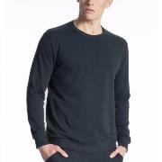 Calida Remix Basic Sweatshirt Mörkblå bomull Large Herr