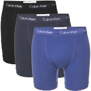Calvin Klein Kalsonger 3P Cotton Stretch Boxer Brief Blå bomull Medium...