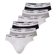 Calvin Klein Kalsonger 6P Cotton Stretch Hip Brief Flerfärgad bomull X...