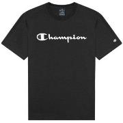 Champion Classics Crewneck T-shirt For Boys Svart bomull 110-116