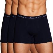 Gant Kalsonger 3P Cotton Stretch Boxer Marin bomull X-Large Herr