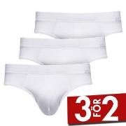 Jockey Kalsonger 3P Cotton Plus Brief Vit Medium Herr