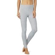 Mey Cotton Pure Leggings Gråmelerad bomull 38 Dam