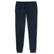 Schiesser Mix and Relax Lounge Pants With Cuffs Mörkblå bomull XX-Larg...