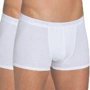 Sloggi Kalsonger 2P For Men Basic Short Vit bomull X-Large Herr