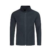 Stedman Active Fleece Jacket For Men Mörkblå polyester Small Herr