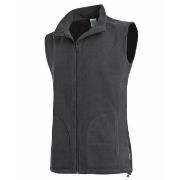 Stedman Active Fleece Vest For Men Grå polyester XX-Large Herr