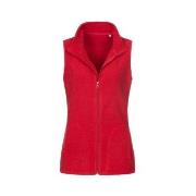Stedman Active Fleece Vest For Women Röd polyester X-Large Dam