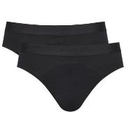 Sloggi Kalsonger 2P Men Ever Soft Brief Svart modal X-Large Herr