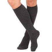 Trofe Cotton Knee Socks Strumpor Grå Strl 35/38 Dam