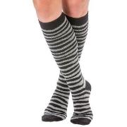 Trofe Printed Support Socks Strumpor Svart/Grå Strl 39/42 Dam