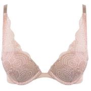 Wonderbra BH Refined Glamour Triangle Push Up Bra Pearl C 85 Dam