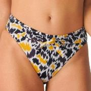 Sloggi Shore Fancy Guppy Bikini Tai Svart/Gul X-Small Dam