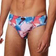 Bruno Banani Kalsonger Beach Life Brief Blå/Rosa polyester Medium Herr