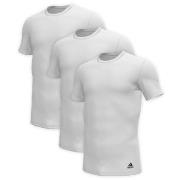adidas 3P Active Core Cotton Crew Neck T-Shirt Vit bomull Large Herr