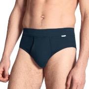 Calida Kalsonger Cotton 1 Herr Midi Gylf 23112 Marin bomull XX-Large H...