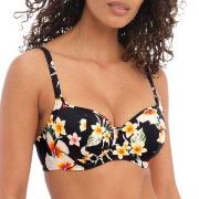 Freya Havana Sunrise UW Bikini Top Svart mönstrad nylon E 70 Dam