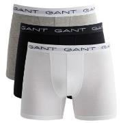 Gant Kalsonger 3P Cotton Stretch Boxer Svart/Vit bomull X-Large Herr
