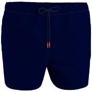 Tommy Hilfiger Badbyxor Solid Swimshorts Mörkblå Large Herr