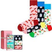 Happy socks Strumpor 3P Foodie Socks Gift Box Flerfärgad bomull Strl 3...