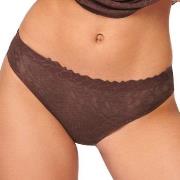 Sloggi Trosor ZERO Feel Lace 2.0 Brazil Panty Brun X-Small Dam