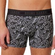 Bruno Banani Kalsonger Rattlesnake Print Boxer Svart mönstrad bomull X...