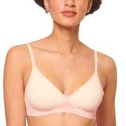 Sloggi BH Body Adapt Soft Bra Rosa/Vit Large Dam