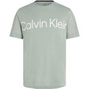Calvin Klein Sport Pique Gym T-shirt Ljusgrön X-Large Herr