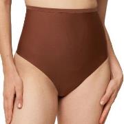 Triumph Trosor Shape Smart Highwaist Thong Brun Medium Dam