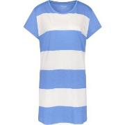 Triumph Nightdress NDK 02 X Vit/Blå bomull 36 Dam