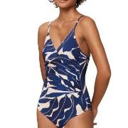 Triumph Summer Allure Padded Swimsuit 01 Vit/Blå E 38 Dam