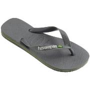 Havaianas Brasil Logo Grå Strl 39/40
