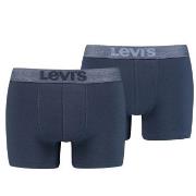 Levis Kalsonger 2P Organic Cotton Base Boxer Marin bomull Small Herr