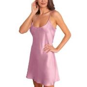 Lady Avenue Pure Silk Strap Dress Rosa silke Medium Dam