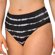 Wiki Swim Tai High Waist Brief Svart/Vit 42 Dam