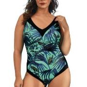 Anita Leaf Deluxe Swimsuit Flerfärgad E 44 Dam