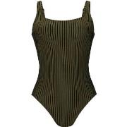 Rosa Faia Holiday Stripes Swimsuit Oliv polyamid C 40 Dam
