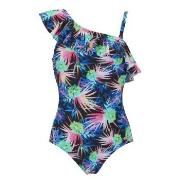 Damella Teresa Floral Swimsuit Flerfärgad 36 Dam