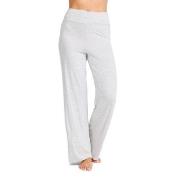 Damella Bamboo Lounge Pants Gråmelerad Bambu Medium Dam