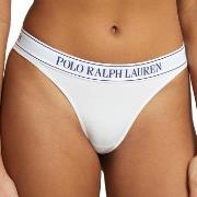 Polo Ralph Lauren Trosor Mid Rise Thong Vit Medium Dam