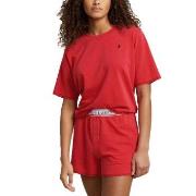 Polo Ralph Lauren Short Sleeve Shirt And Short Set Röd X-Large Dam