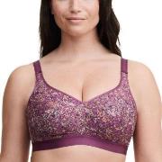 Chantelle BH C Magnifique Wirefree Support Bra Printed lila D 70 Dam