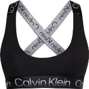 Calvin Klein BH Sport Active Icon Medium Support Bra Svart Medium Dam