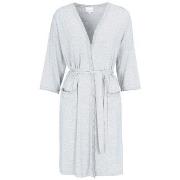 Damella Viscose Plain Wave Robe CL2 Ljusgrå Bambu Large Dam