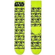 Happy Sock Star Wars Storm Trooper Sock Strumpor Svart/Gul bomull Strl...