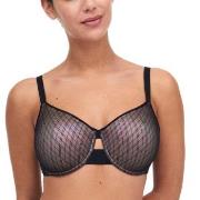 Chantelle BH Smooth Lines Covering Underwired Bra Svart m Beige H 75 D...