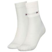 Tommy Hilfiger Strumpor 2P Women Gifting Boucle Stripe Sock Vit Strl 3...