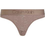 Calvin Klein Trosor Intrinsic Coordinate Thong Beige Medium Dam