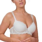 Trofe Julia Lace Padded Bra BH Vit polyamid E 90 Dam
